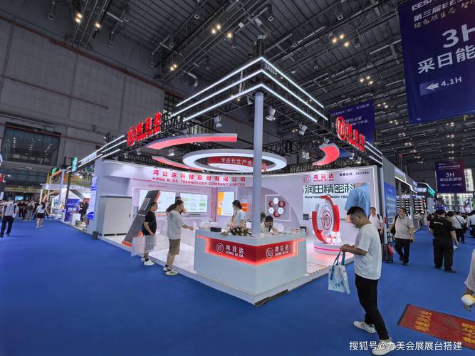 力美会展凭借专业的设计团队,深入了解参展企业的品牌理念,产品特点